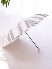 今年も登場 晴雨兼用 日傘 ミックススストライプ折り畳み傘 Collex コレックス