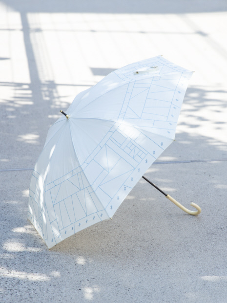 【今年も登場】晴雨兼用 日傘 スカラップレース刺繍 長傘