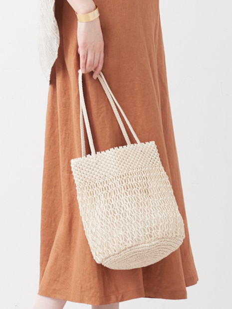 SMALL MACRAMAE bag/スモールマクラメバッグ