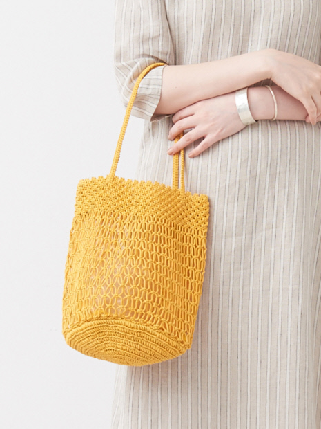 SMALL MACRAMAE bag/スモールマクラメバッグ