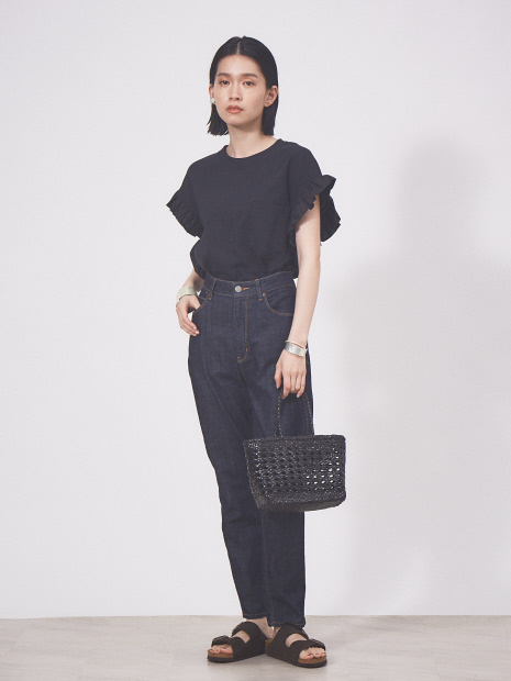 【Dahl'ia/ダリア】frill sleeve tops フリルスリーブトップス