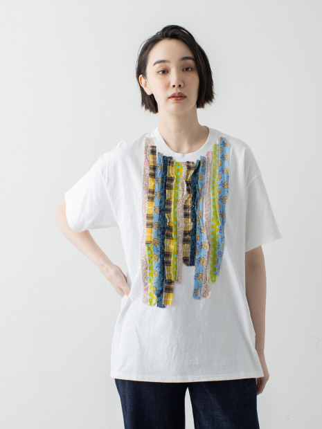 【Dahl'ia】frill design big T-shirt