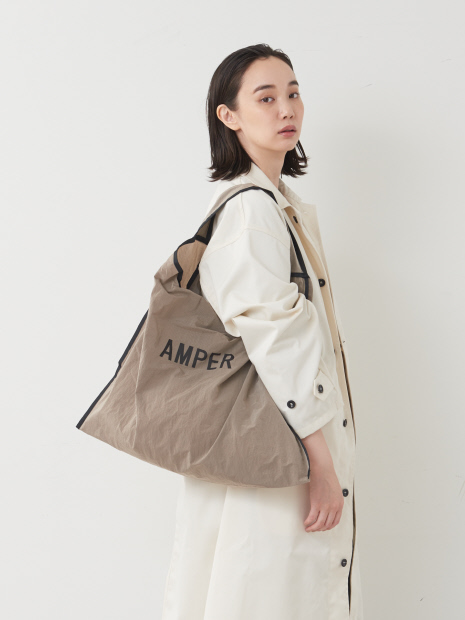 【WEB限定/一部限定カラー】【Ampersand】parachute tote エコバッグ