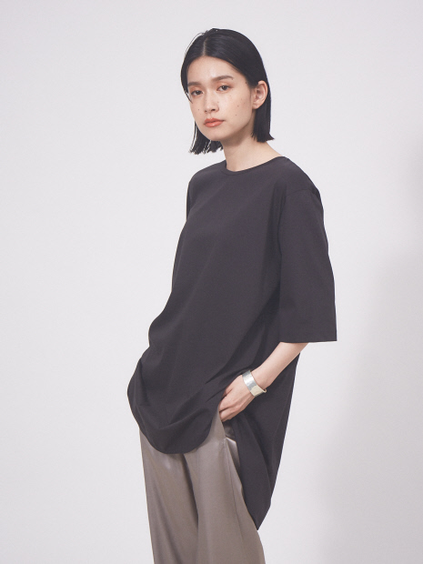 【接触冷感】コンパクトクールチュニックTシャツ【予約】