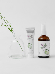 collex - 【ギフト専用商品】GIFT SET 21 リユースガラスフラワーベース×meditateハンドクリーム・ボディ&ヘアミスト