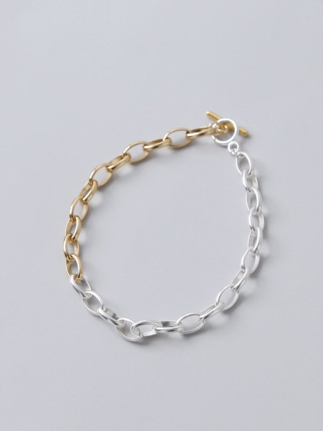 Lemme./レム】oval chain bracelet｜collex / コレックス