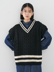 アウトレット (レディース)
【WEB限定】【Oldderby Knitwear/オールドダービー・ニットウェア】 ニットベスト