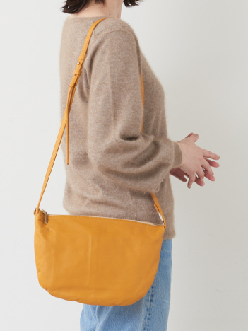 collex - 【WEB限定】【Ampersand/アンパサンド】soft leather shoulder bag ソフトレザーショルダーバッグ