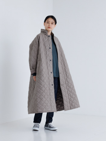 【Yarmo】 Quilting Lab Coat キルティングコート