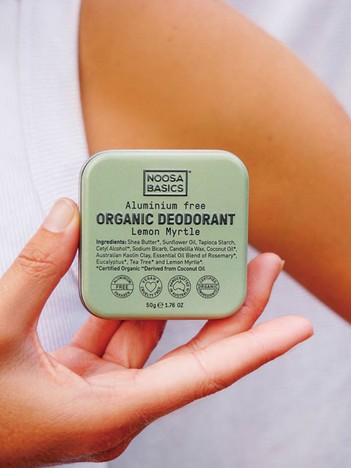 【NOOSA BASICS（ヌーサ・ベーシックス）】デオドラントバター 50g／天然由来 ボディケア アルミニウムフリー 保湿 ボディバター