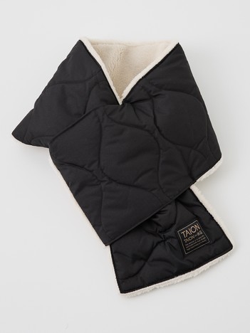 TAION】ミリタリー リバーシブル ダウンマフラー｜collex / コレックス