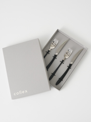 collex - 【Limoa/リモア】カトラリー  ディナーフォーク・ナイフ 4本セット