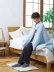 【神藤タオル】SHINTO INNER PILE BLANKET　3枚つなぎ　188×130