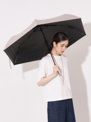 【WEB限定】【a.s.s.a】シンプル  無地 ユニセックス 折たたみ傘