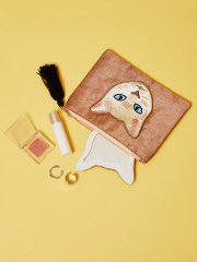 コレックス
キャット刺繍 フラットポーチ