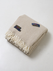 コレックス
【TWEEDMILL/ツィードミル】ピュアニューウール ワッフルスロー 大判ブランケット 140×240