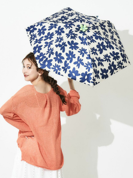 Ohana Parasol 折りたたみ日傘 フラワー【assa】【予約】