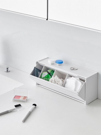 【tower/タワー】ウォール洗面収納ケース 壁掛け 洗面収納 石こうボード壁対応