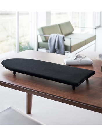 【tower/タワー】 卓上脚付 舟型アイロン台  折りたたみ・軽量・コンパクト