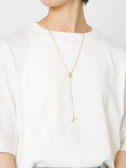 【dignif】【金属アレルギー対応】 Y字モチーフ2WAYネックレス