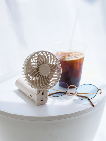 collex - 【ELAiCE/エレス】iFan Porta Turbo 25 アイファン ポルタ ターボ 3WAYハンディファン 扇風機