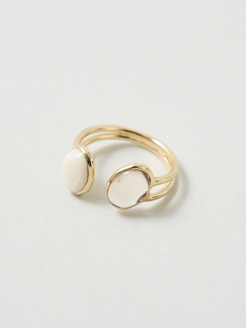 collex - 【Elodie Pavie】Twin Bague Double