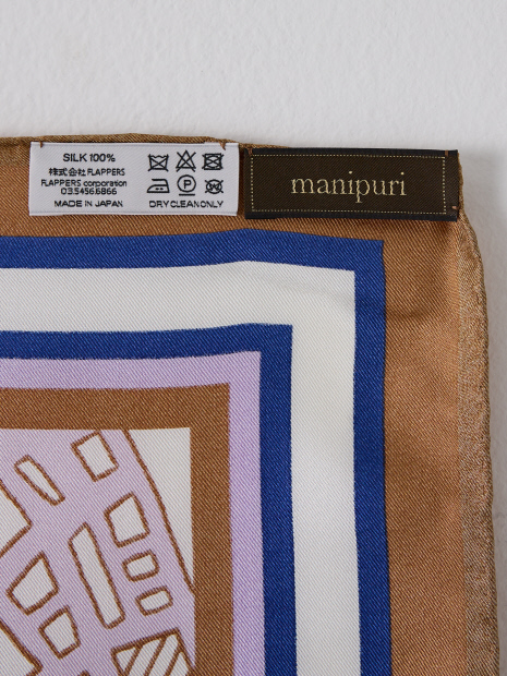 manipuri/マニプリ】コラージュサムウエア88 シルクスカーフ｜collex