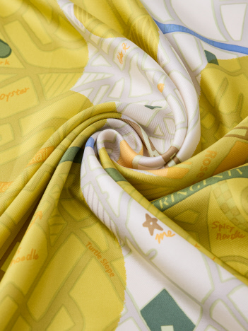 manipuri/マニプリ】コラージュサムウエア88 シルクスカーフ｜collex