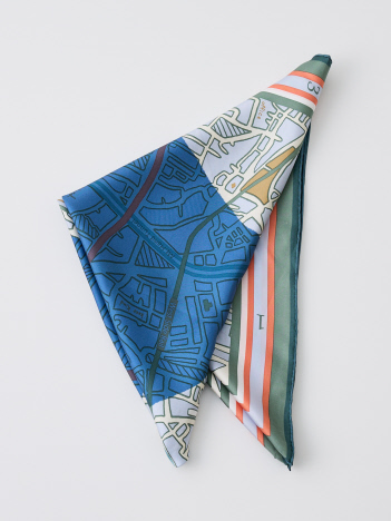 【manipuri/マニプリ】コラージュサムウエア88　シルクスカーフ