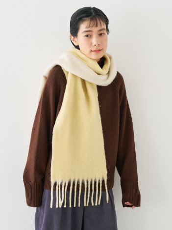 ソフトブークレーリバーシブルマフラー