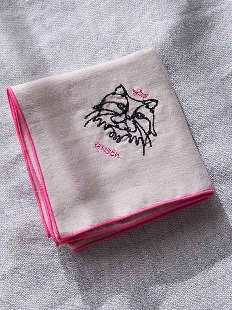 ＋HAyU fabric】 Wガーゼハンカチ 約45×45cm｜collex / コレックス