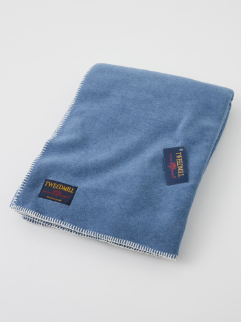 【一部別注】【TWEEDMILL/ツイードミル】 フリースブランケット145×200
