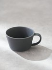 【SAKUZAN/サクザン】作山窯 Sara スープカップ チャコールグレー チャコールグレー 美濃焼 磁器 食洗機・電子レンジ対応