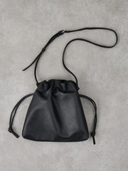 【ブラック】ロープショルダーバッグ SU - Rope Shoulder Bag 1 / ショルダーバッグ / Black | iko