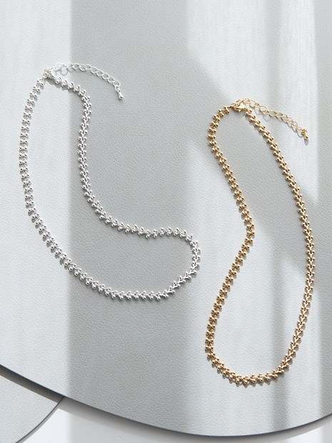 【dignif】【金属アレルギー対応】ロウリーブスネックレス