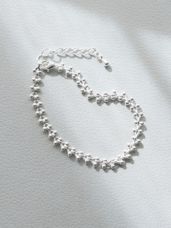 【dignif】【金属アレルギー対応】ロウリーブスブレスレット