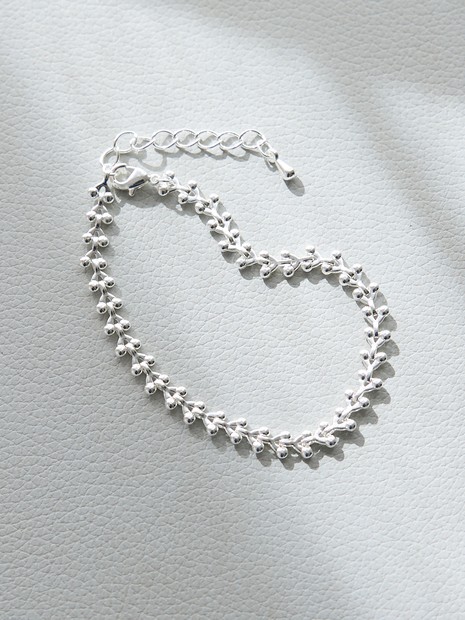 【dignif】【金属アレルギー対応】ロウリーブスブレスレット