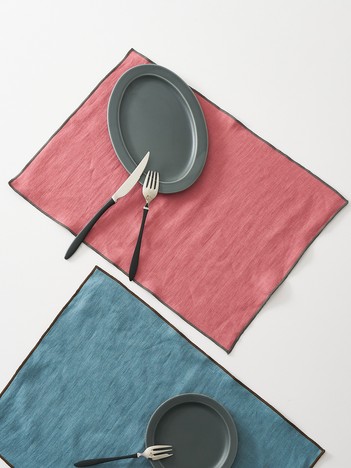 【新色】リネン ナトゥーラ ランチョンマット 46×33cm