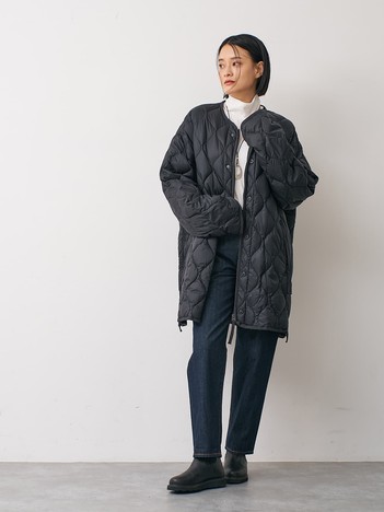 【WEB限定】【TAION】ミリタリー M65 ライナーWジップ ダウンジャケット