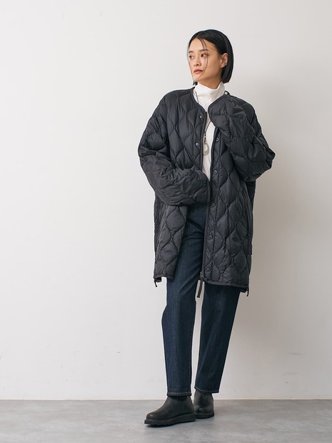 【WEB限定】【TAION】ミリタリー M65 ライナーWジップ ダウンジャケット