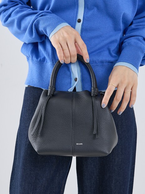 【WEB限定】【Beau're/ヴュレ】2WAYボートシェイプショルダーバッグ