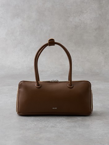 【WEB限定】【Beau're/ヴュレ】横長ブガッティ型2WAY ショルダーバッグ