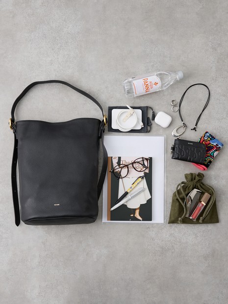 【WEB限定】【Beau're/ヴュレ】Design Buckle Bucket ショルダーバッグ