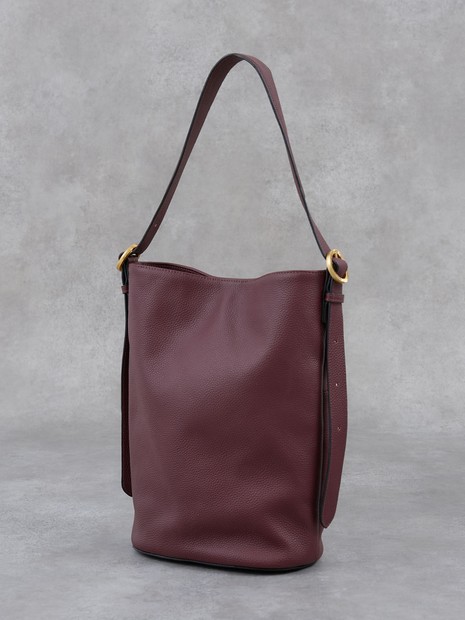 collex - 【WEB限定】【Beau're/ヴュレ】Design Buckle Bucket ショルダーバッグ