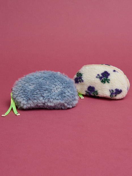 【WEB限定】【EARTH MADE】ボア テープ ポーチ