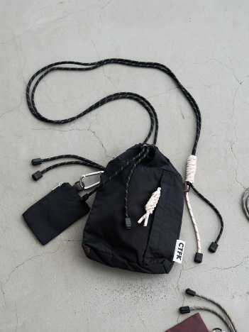 【WEB限定】【CTFK/コントロールフリーク】ナイロンハンディショルダーバッグ