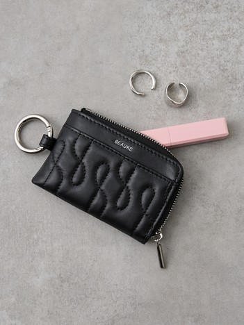 collex - 【WEB限定】【Beau're/ヴュレ】キルティング レザーフラグメントケース