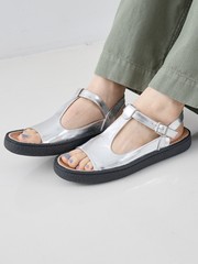 TOTEME】THE FLIP-FLOP HEEL BLACK/ブラックサンダル｜OUTLET