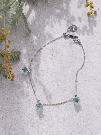 【HARIO Lampwork Factory】ブレスレット ひとふさのミモザ