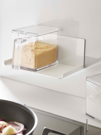 【tower】マグネット 調味料ストッカーラック  キッチン小物